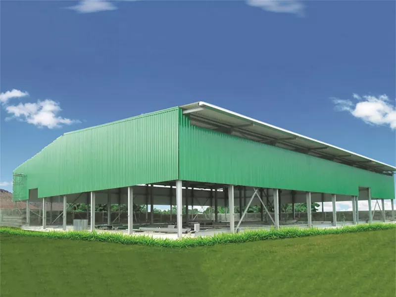 Ekko-amika Prefab Metal Warehouse Building