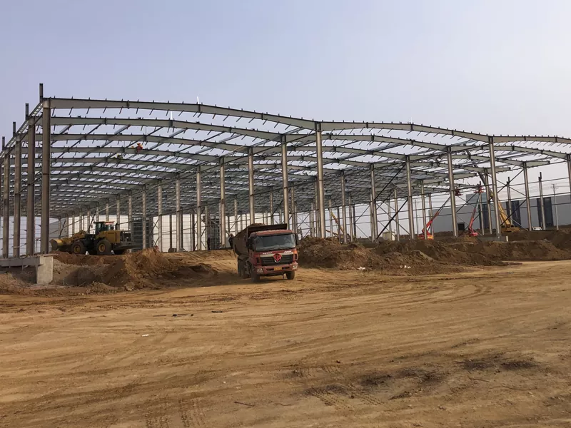 Prefab Steel Metal Warehouse Building